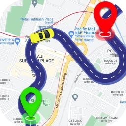 Icono de GPS Maps Navigation Traffic