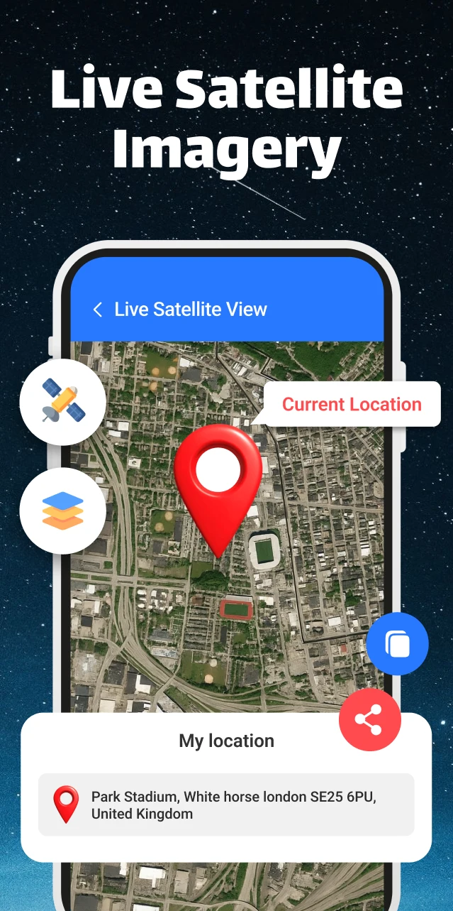 GPS Camera Map Live Navigation screenshot