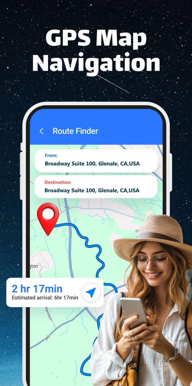 GPS Camera Map Live Navigation screenshot